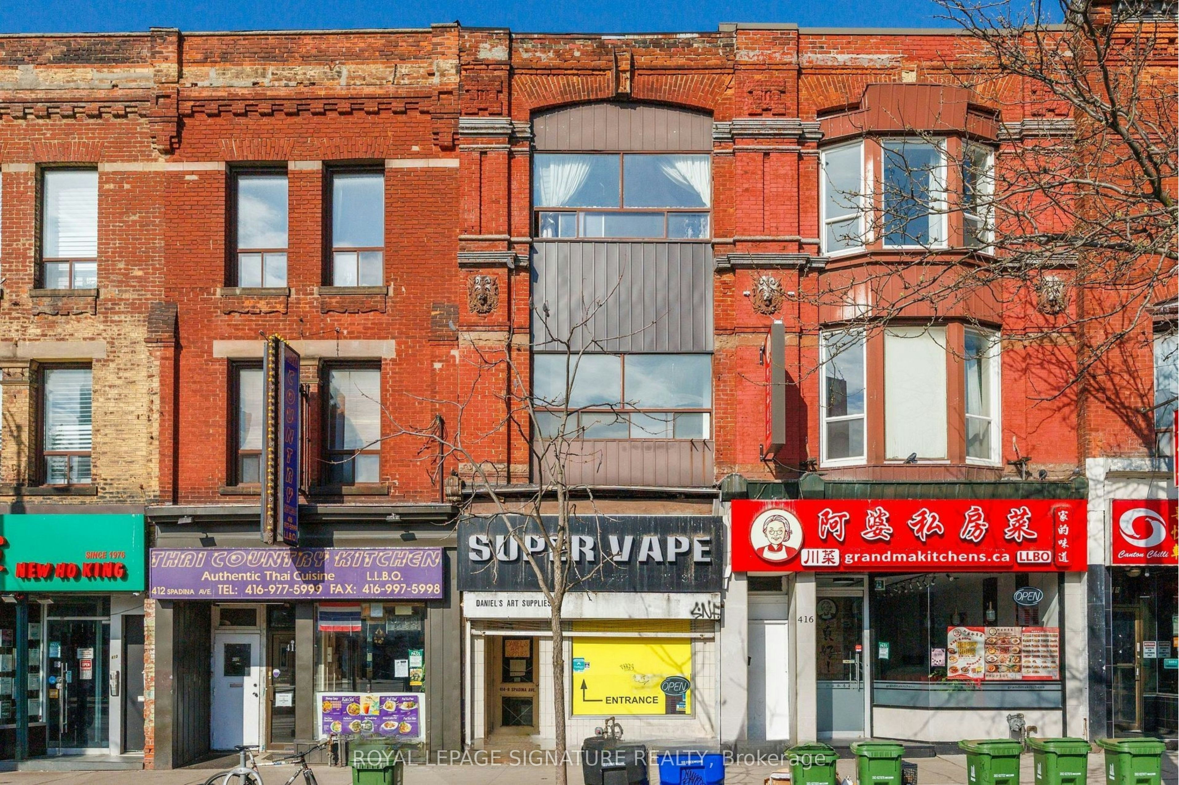 2nd Floor-414 Spadina Avenue, Toronto, ON, M5T 2G7
