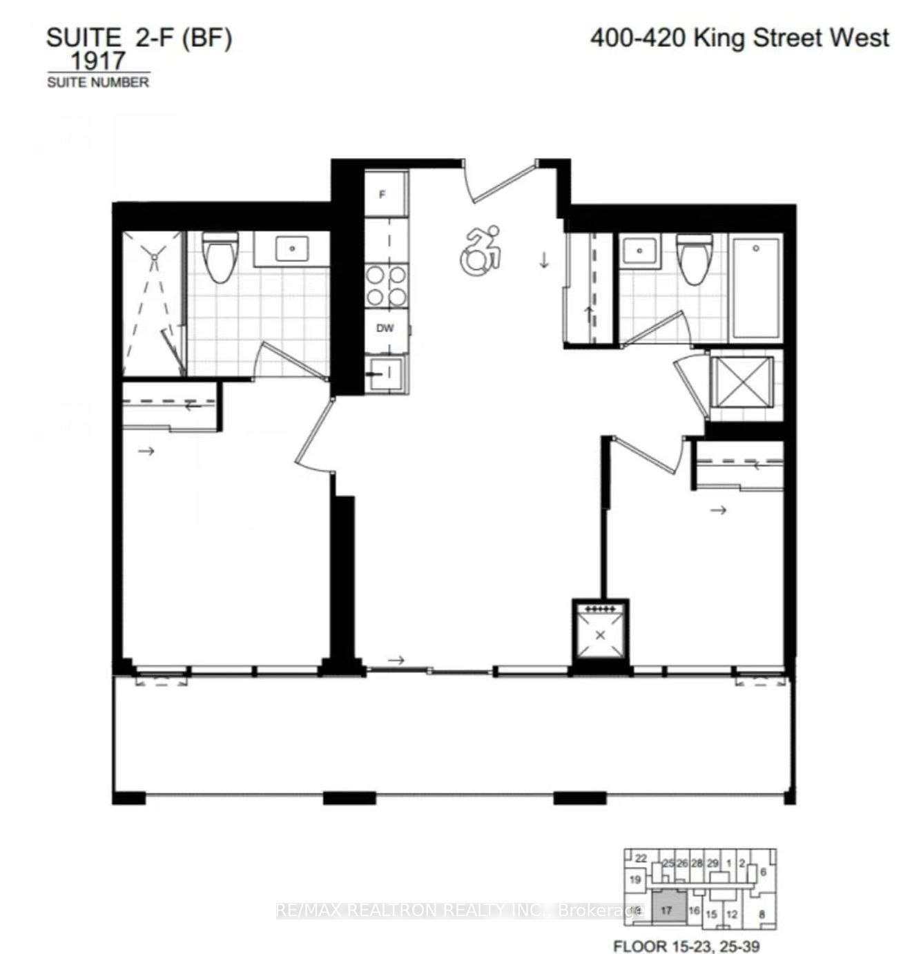 1917-400 King Street W, Toronto, ON, M5V 1K2 - 11