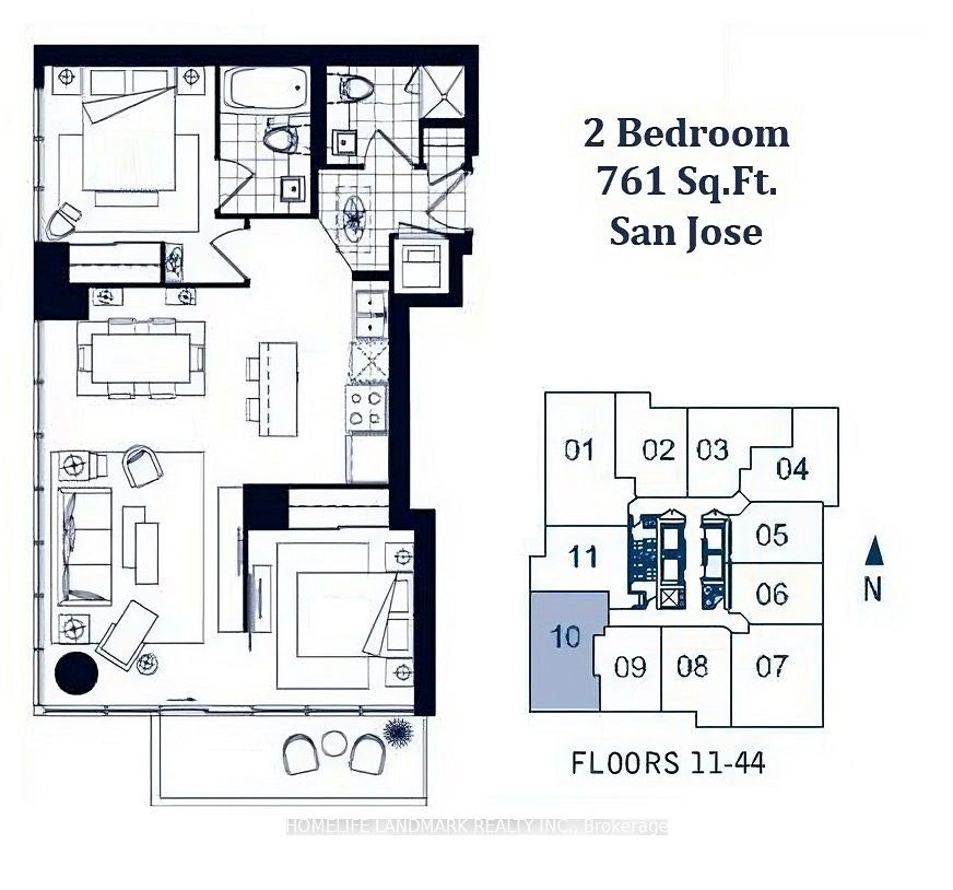 2410-55 Bremner Boulevard, Toronto, ON, M5J 0A6 - 15