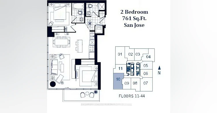 2410-55 Bremner Boulevard, Toronto, ON, M5J 0A6 - 15