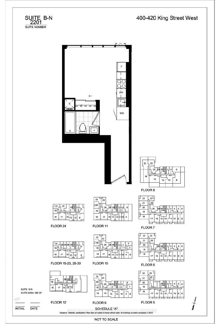 2201-400 King Street W, Toronto, ON, M5V 0X8 - 8