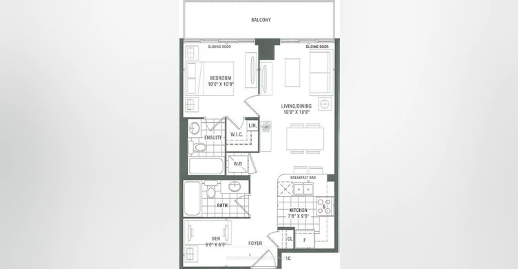 1703-4955 Yonge Street, Toronto, ON, M2N 5N6 - 9