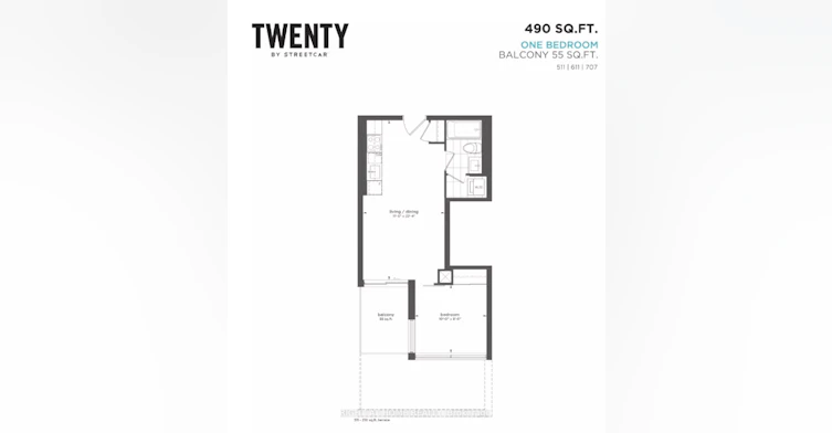 613-20 Gladstone Avenue, Toronto, ON, M6J 3K6 - 10