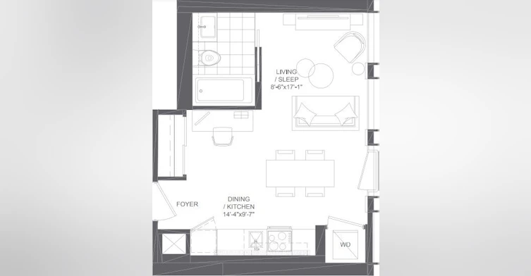 417-121 St Patrick Street, Toronto, ON, M5T 3C1 - 2