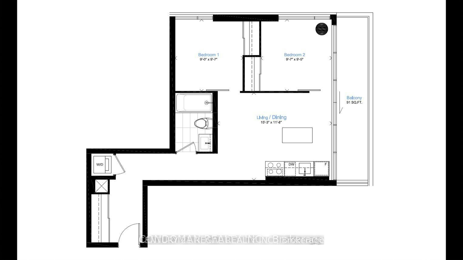 705-20 Minowan Miikan Lane, Toronto, ON, M6J 1M4 - 16