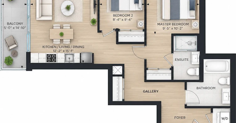 PH103-75 Canterbury Place, Toronto, ON, M2N 0L2 - 2