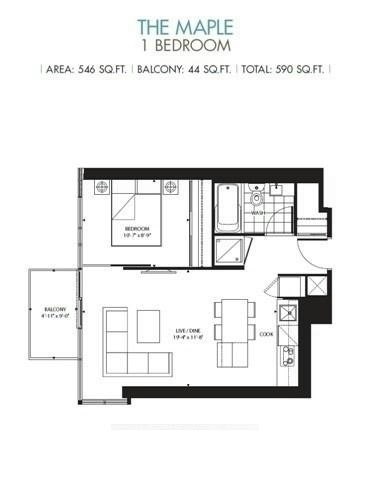 3105-75 St Nicholas Street, Toronto, ON, M4Y 0A5 - 5