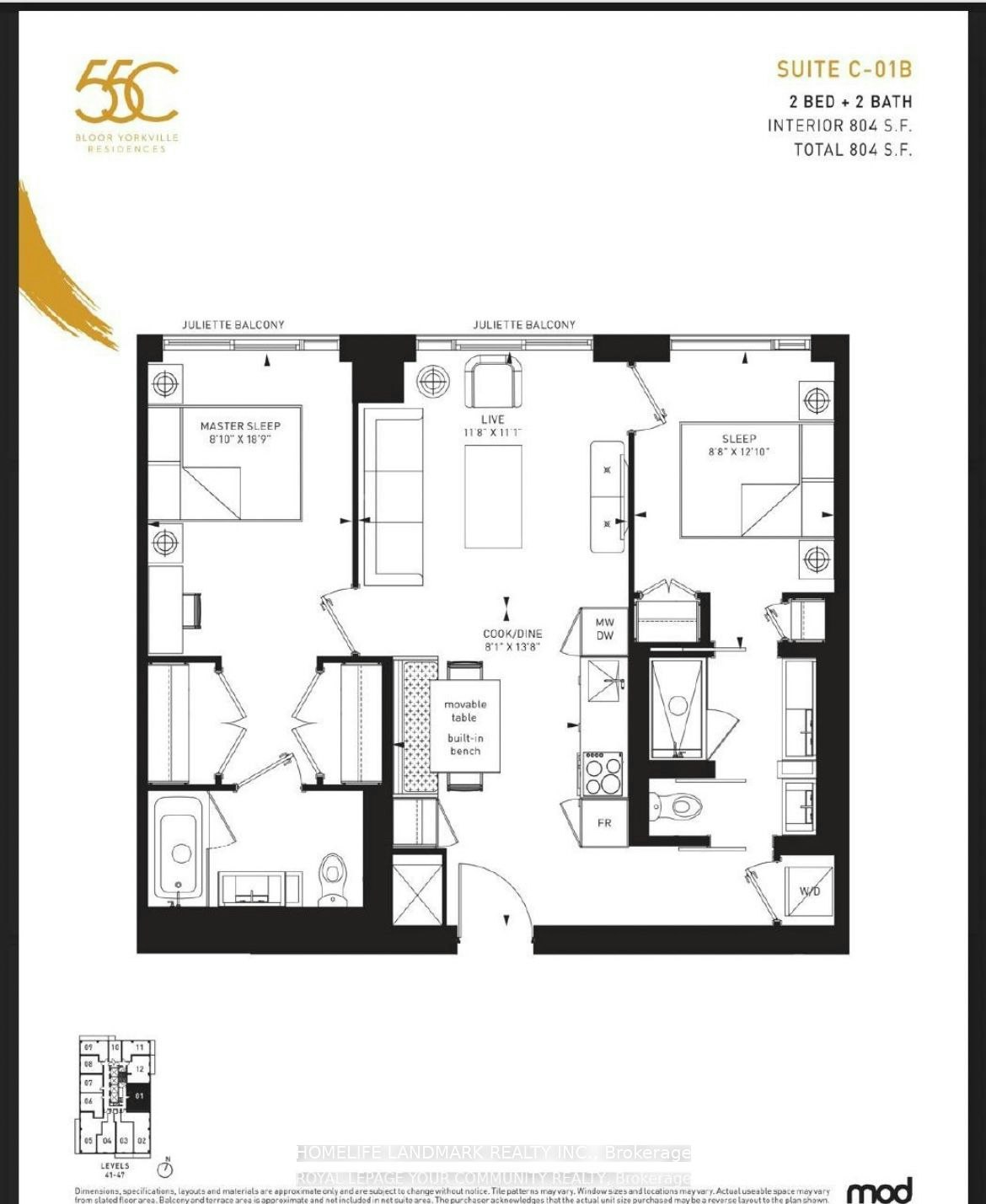 4801-55 Charles Street, Toronto, ON, M4Y 0J1 - 24