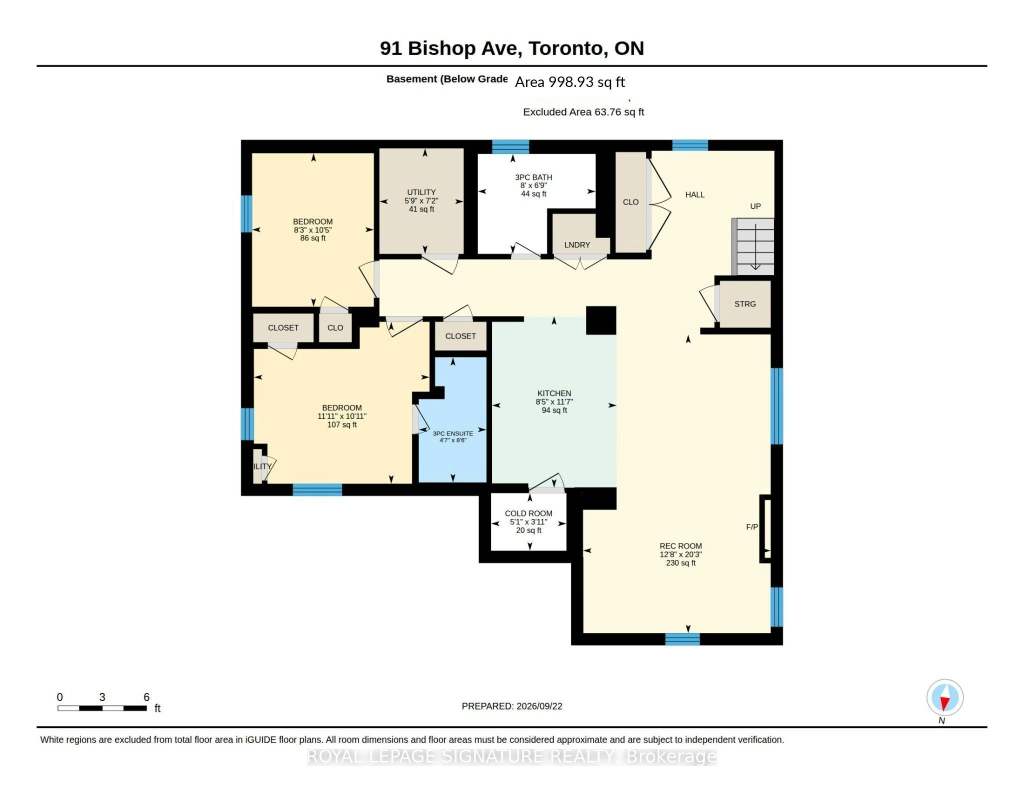 Lower Level-91 Bishop Avenue, Toronto, ON, M2M 1Z5 - 20
