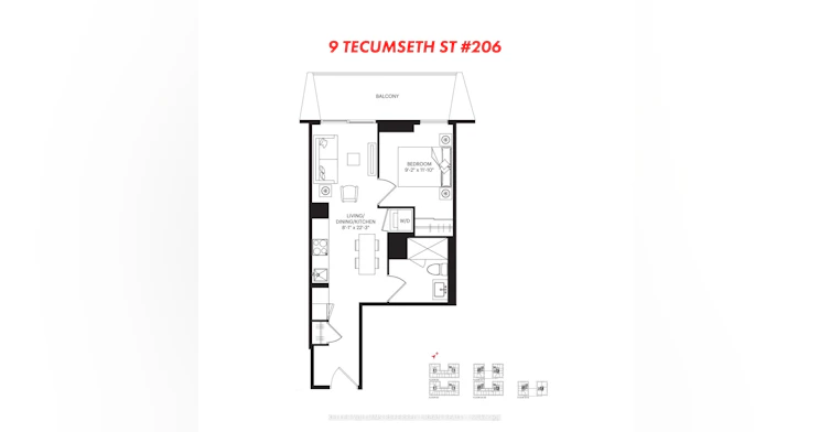 206-9 Tecumseth Street, Toronto, ON, M5V 0S5 - 18