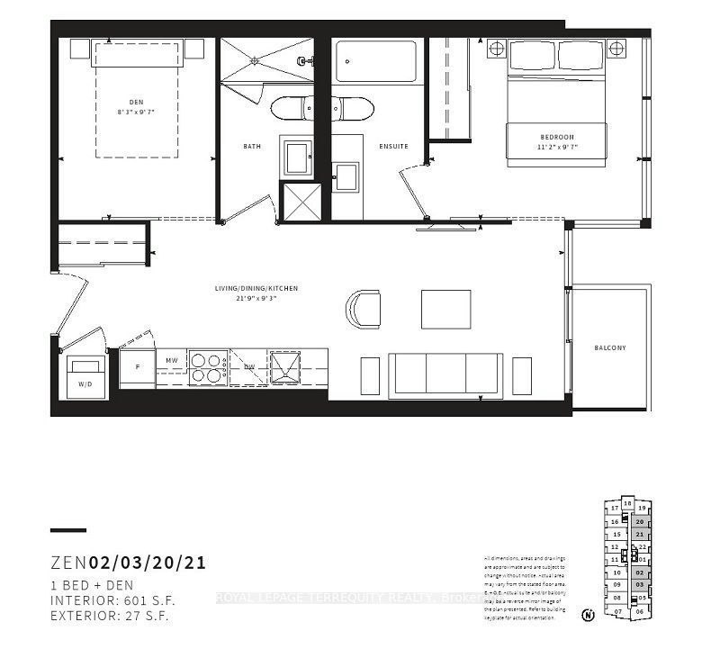 3503-19 Western Battery Road, Toronto, ON, M6K 0E3 - 36