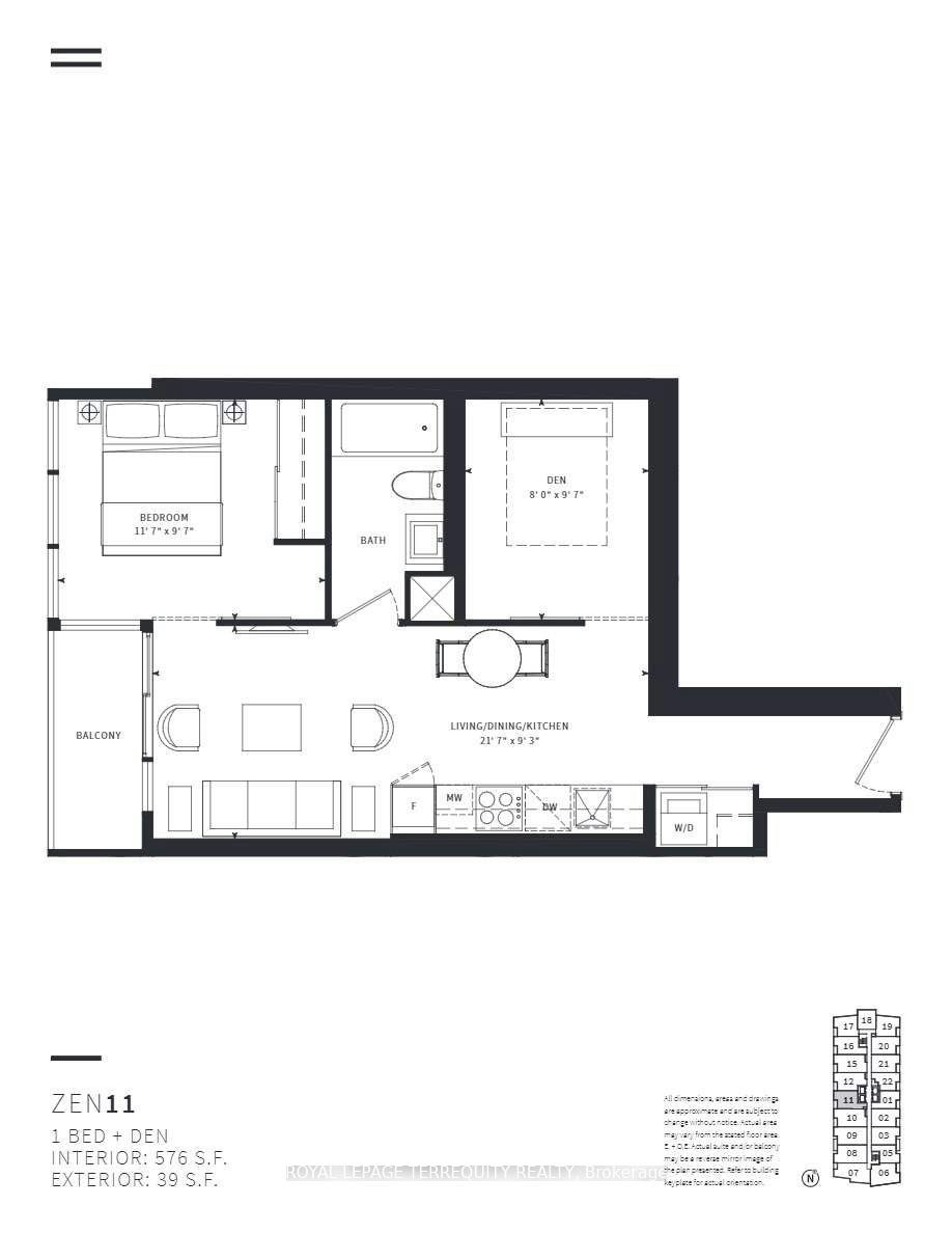 1511-19 Western Battery Road, Toronto, ON, M6K 0E3 - 29