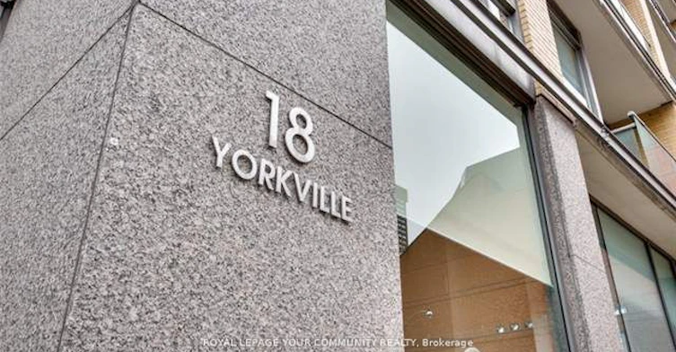 1801-18 Yorkville Avenue, Toronto, ON, M4W 3Y8
