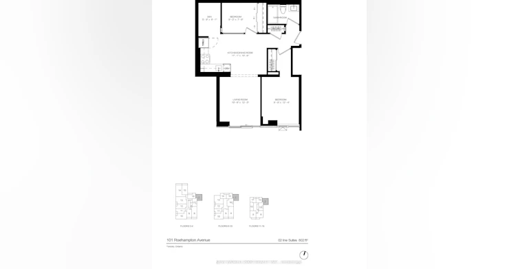 1902-101 Roehampton Avenue, Toronto, ON, M4P 2W2 - 9