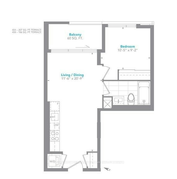 1104-20 Minowan Miikan Lane, Toronto, ON, M6J 0E5 - 2