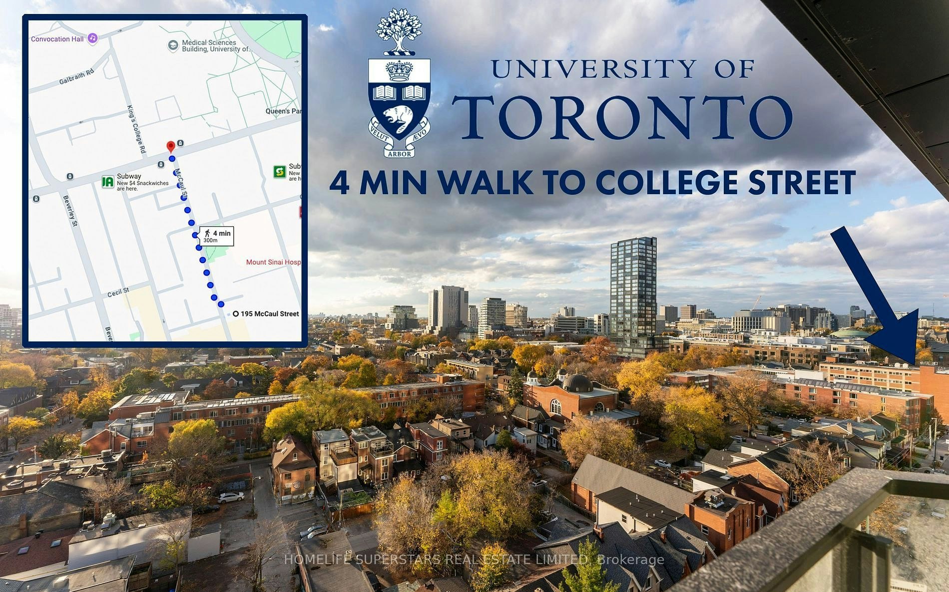 1713-195 Mccaul Street, Toronto, ON, M5T 0E5 - 20