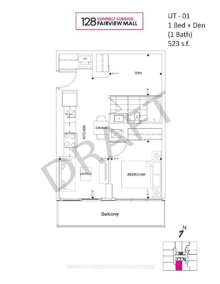1101-128 Fairview Mall Drive, Toronto, ON, M2J 2E1 - 26