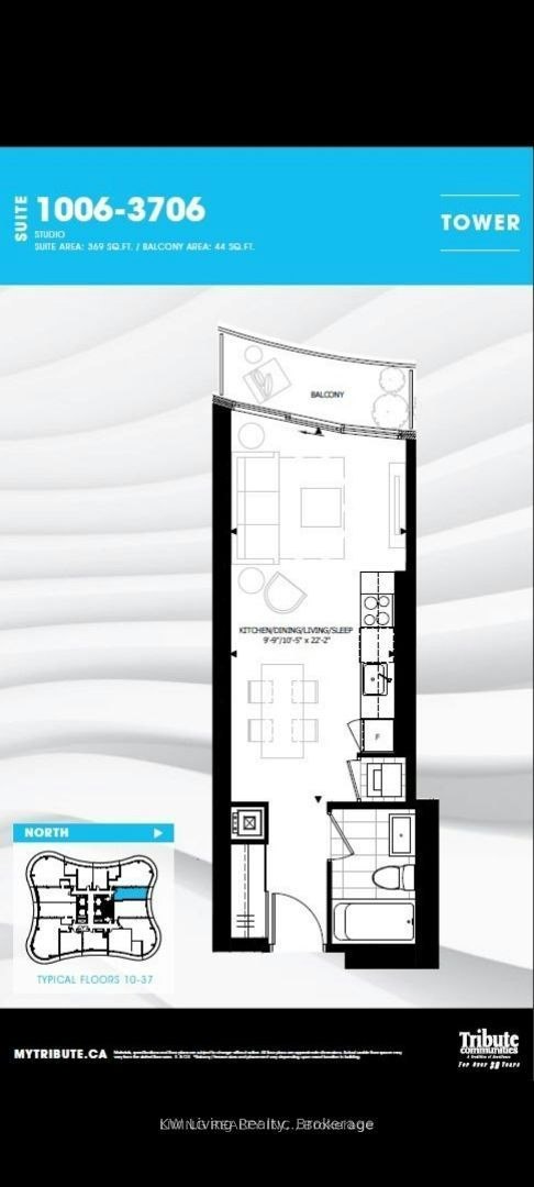 2906-403 Church Street, Toronto, ON, M4Y 0C9 - 2