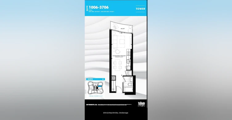 2906-403 Church Street, Toronto, ON, M4Y 0C9 - 2