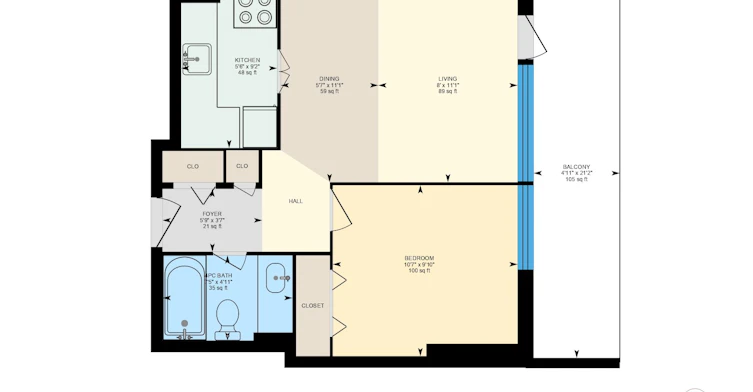 PH5-1010 Broadview Avenue, Toronto, ON, M4K 2R8 - 9