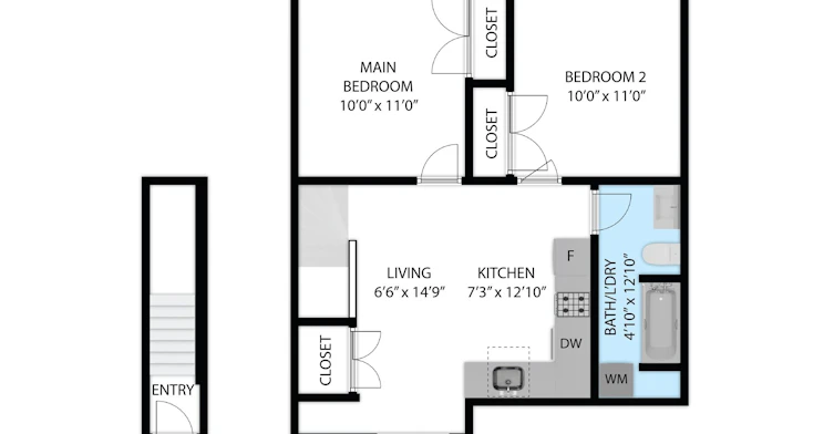 Laneway Apt-340 Main Street, Toronto, ON, M4C 4X7 - 10