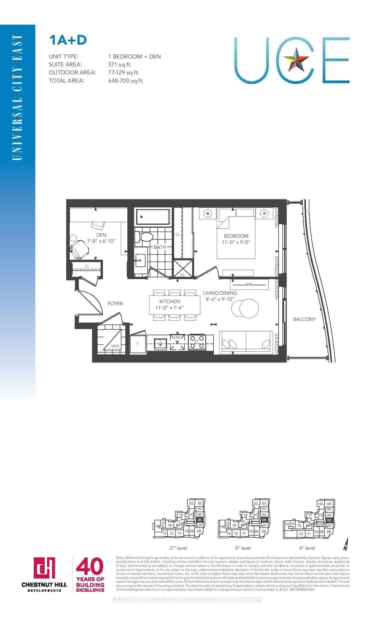 2406-1455 Celebration Drive, Pickering, ON, L1W 0C3
