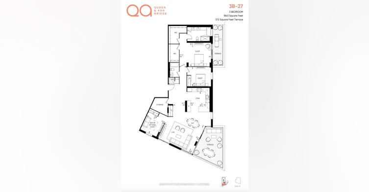 PH 1702-1050 Eastern Avenue, Toronto, ON, M4L 0B7 - 31
