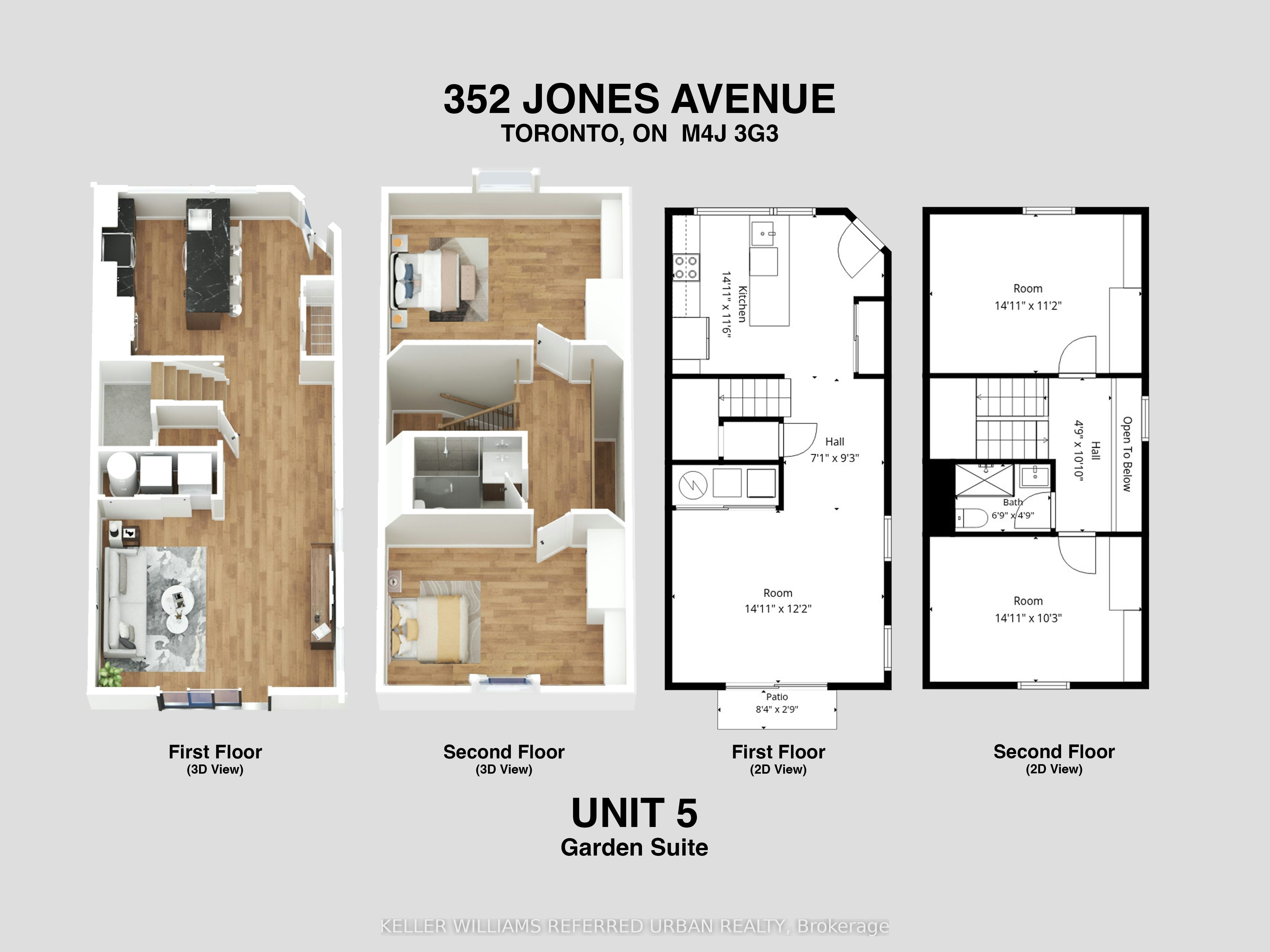 5-352 Jones Avenue, Toronto, ON, M4J 3G3 - 18