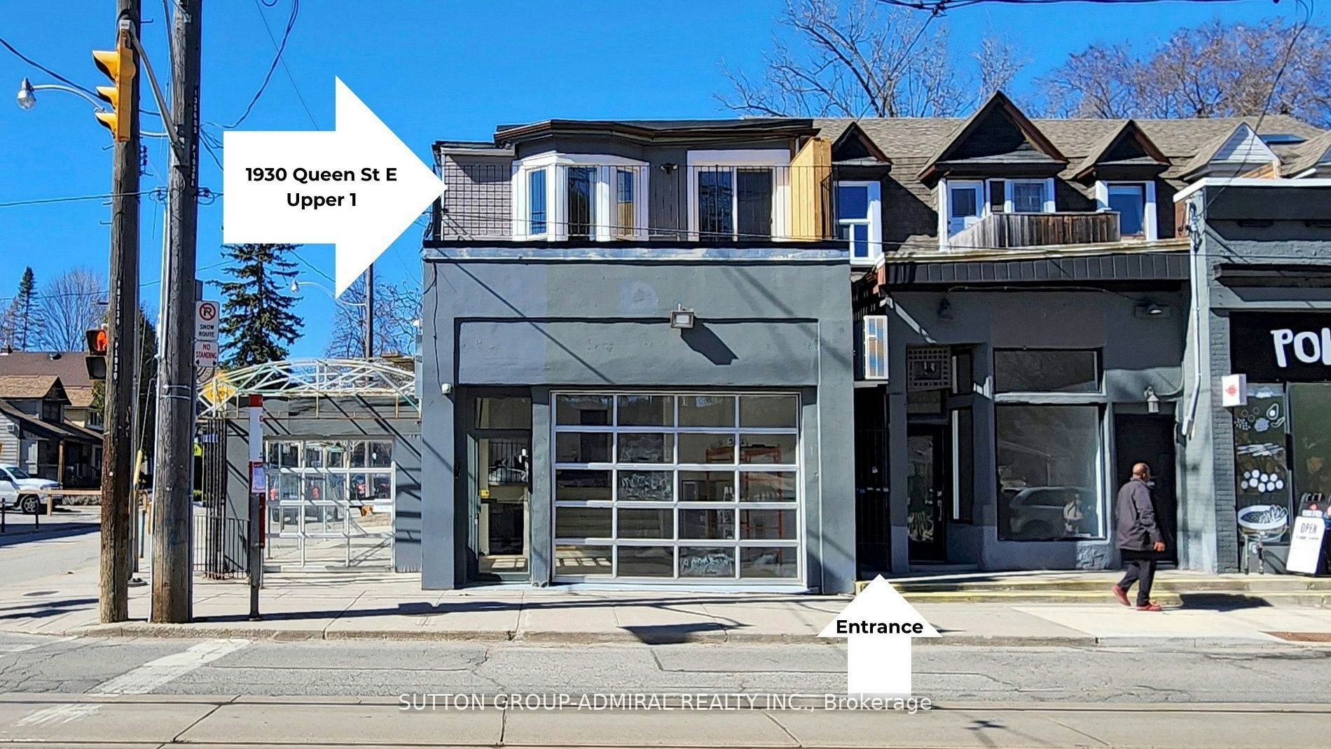 Upper 1-1930 Queen Street E, Toronto, ON, M4L 1H6