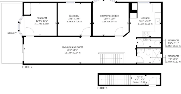 Upper 1-1930 Queen Street E, Toronto, ON, M4L 1H6 - 31
