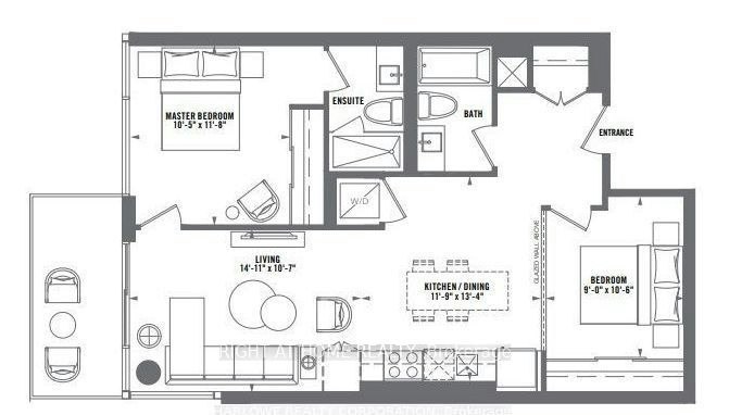 908 A-1606 Charles Street, Whitby, ON, L1N 0P1 - 17