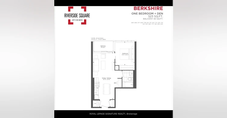 826-15 Baseball Place, Toronto, ON, M4M 0E7 - 2