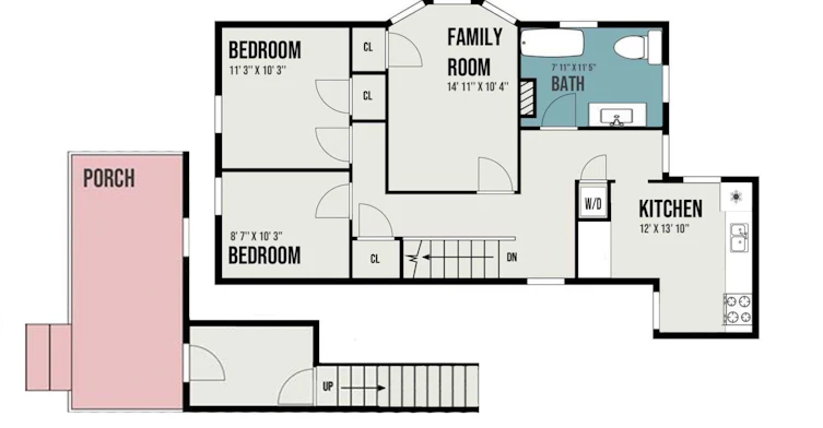 Second Floor-443 Ontario Street, Newmarket, ON, L3Y 2K6 - 2