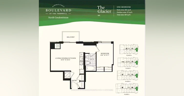605-8 Beverley Glen Boulevard, Vaughan, ON, L4J 0L5 - 19