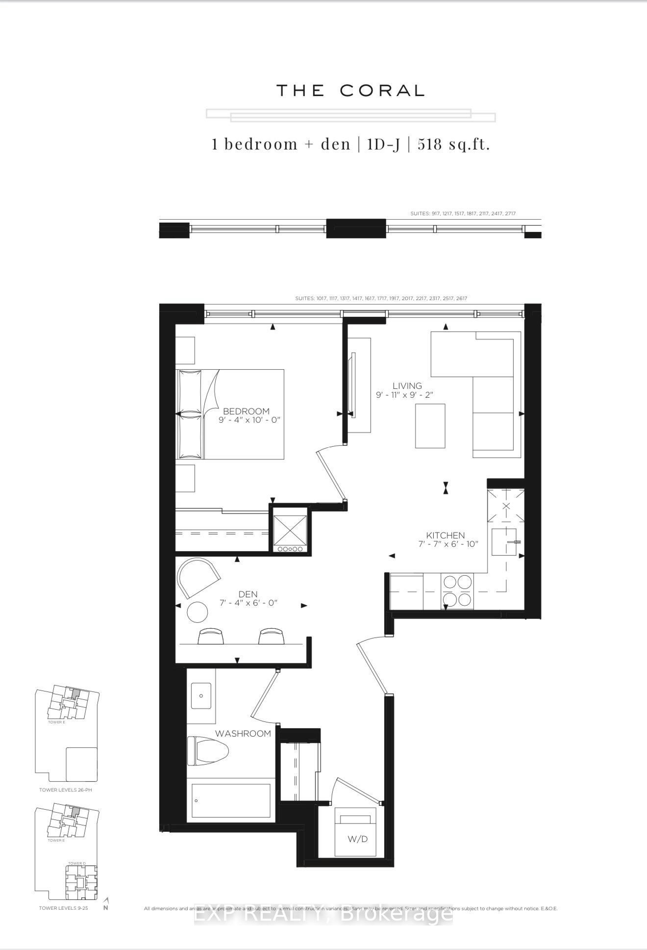 1417-56 Andre De Grasse Street, Markham, ON, L6G 0H9 - 2