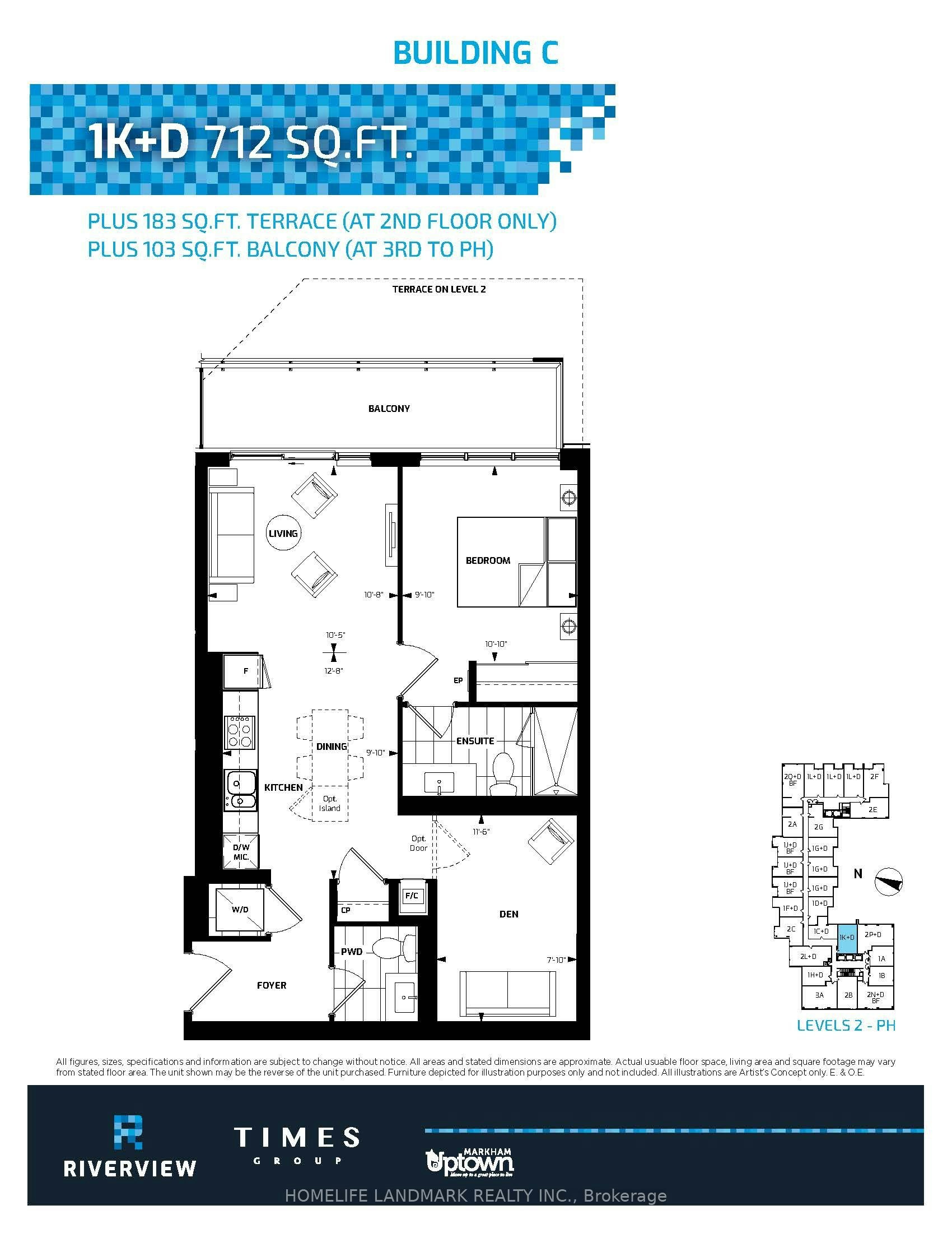 1031-38 Water Walk Drive, Markham, ON, L3R 6M8 - 21
