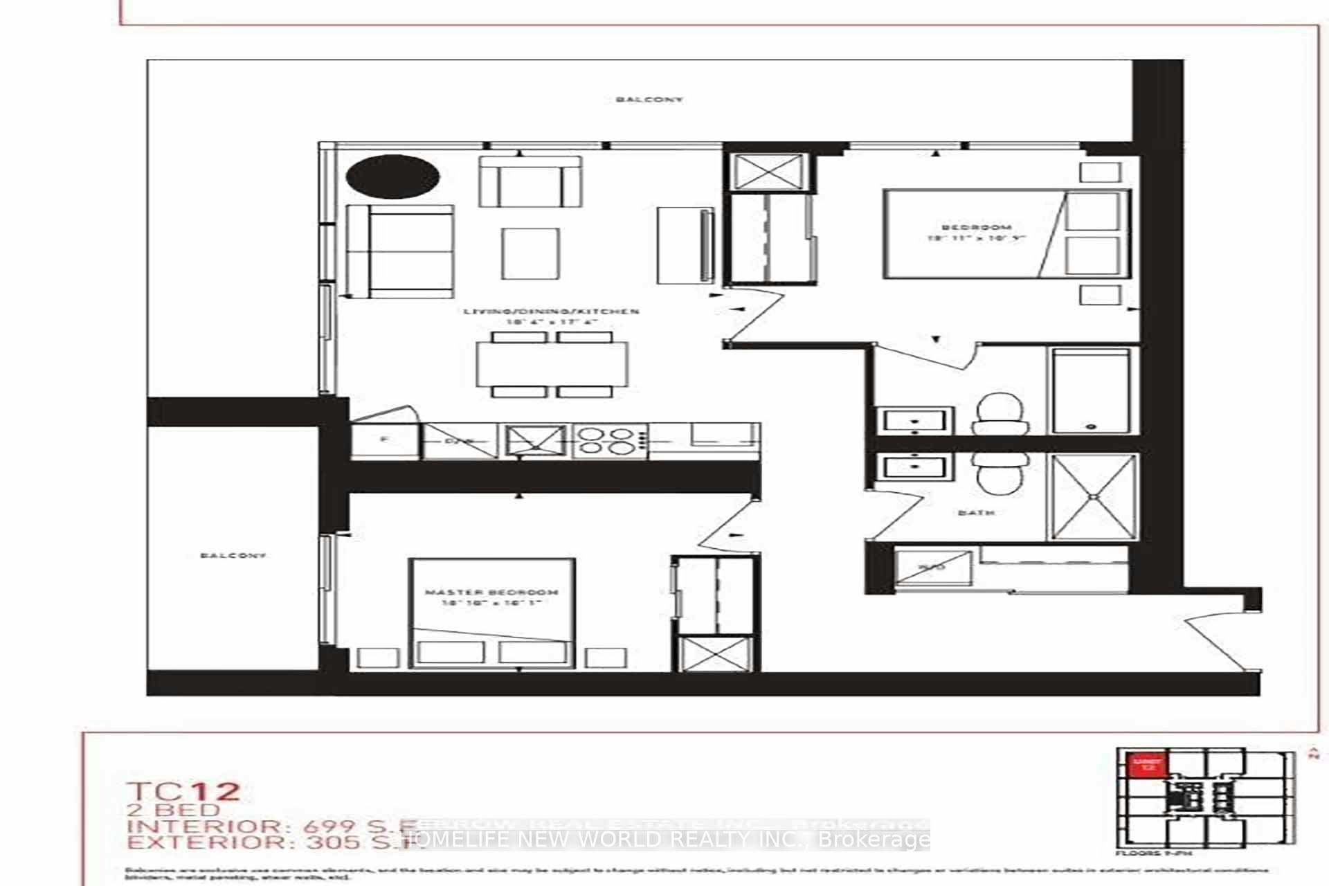 4612-950 Portage Parkway, Vaughan, ON, L4K 0J7 - 2