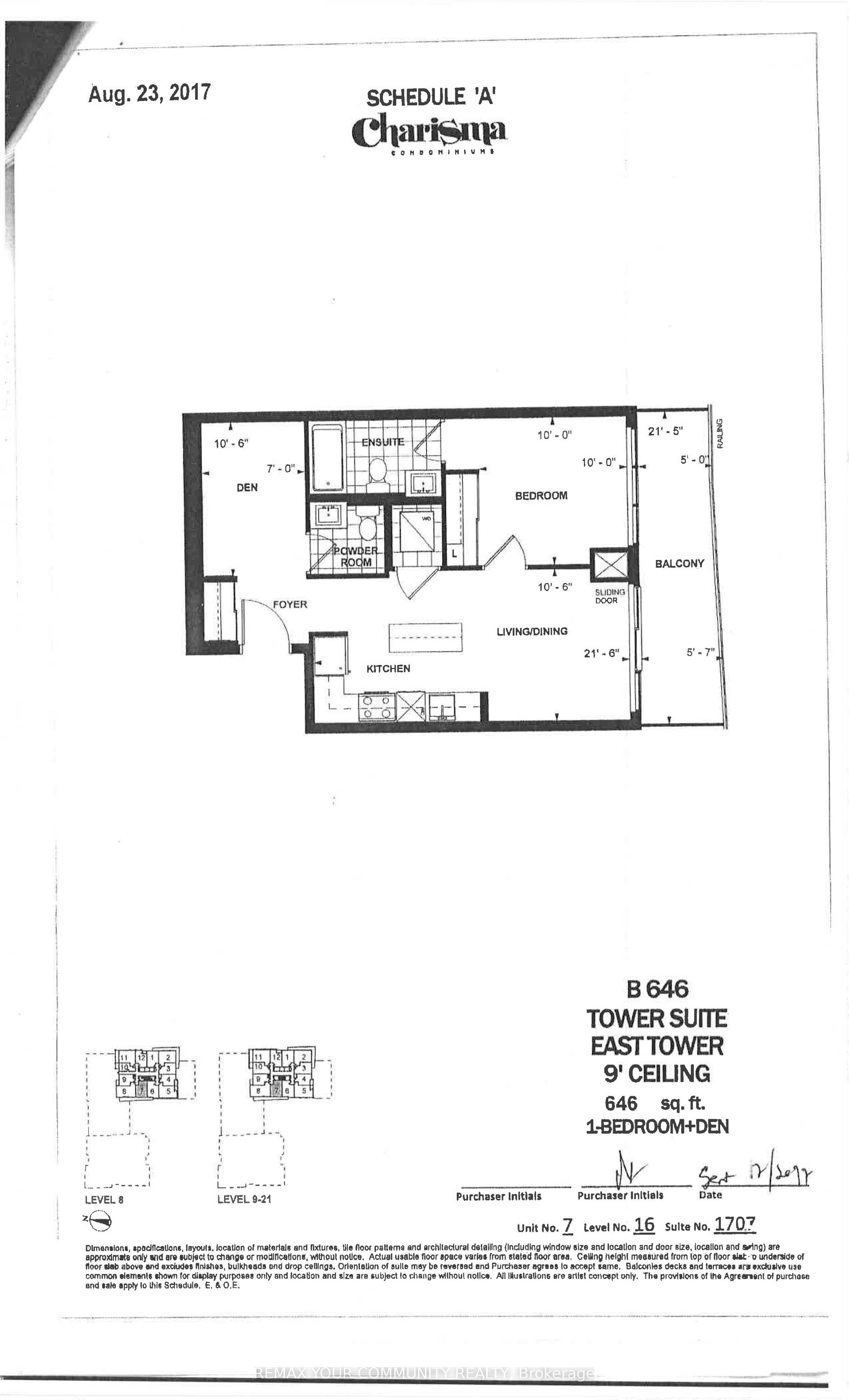 1707-9000 Jane Street, Vaughan, ON, L4K 0M6 - 24