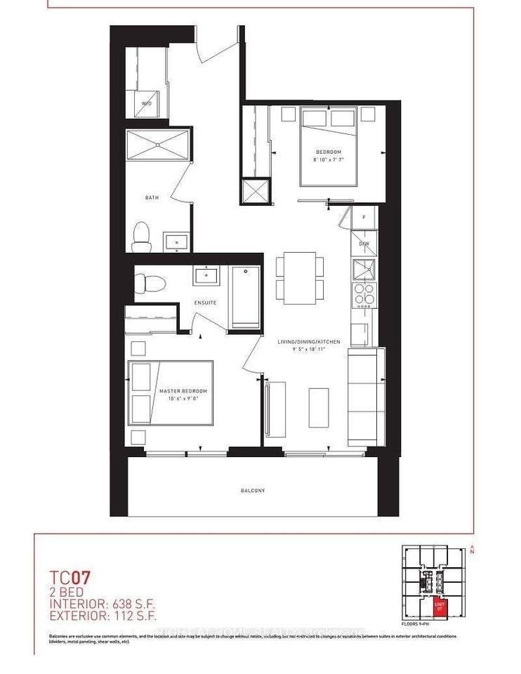 4507-950 Portage Parkway, Vaughan, ON, L4K 0J7 - 18