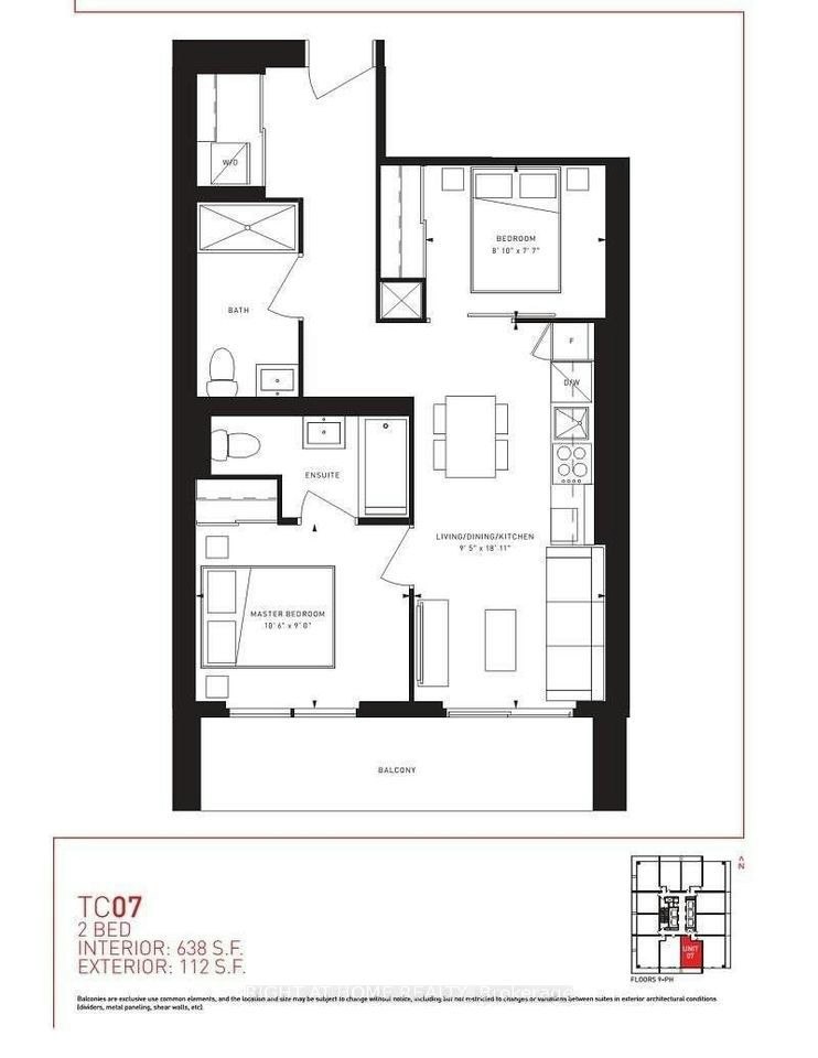 4507-950 Portage Parkway, Vaughan, ON, L4K 0J7 - 18