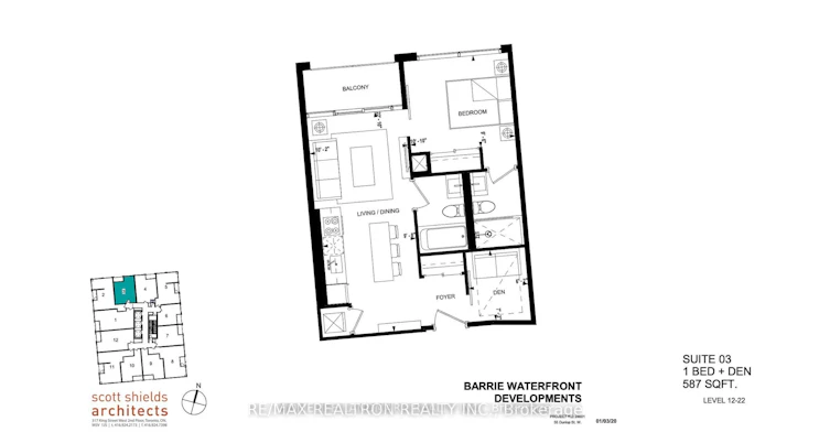 2903-39 Mary Street, Barrie, ON, L4N 1S9 - 2