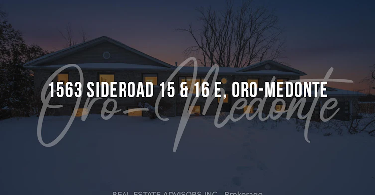 1563 15 16 Side Road E, Oro-Medonte, ON, L0L 1T0