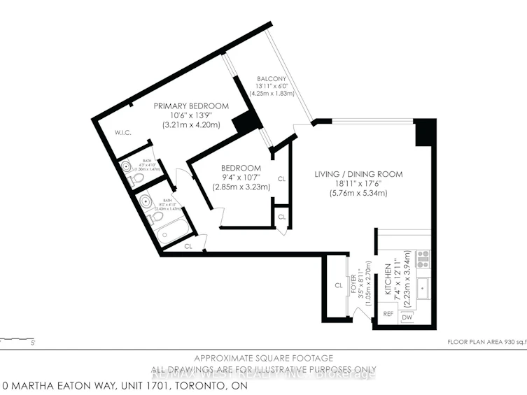 1701-10 Martha Eaton Way, Toronto, ON, M6M 5B3 - 26