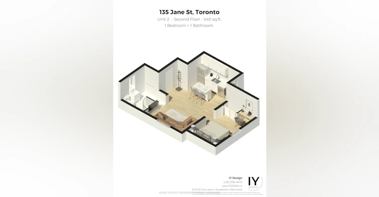 2-135 Jane Street, Toronto, ON, M6S 3Y7 - 6