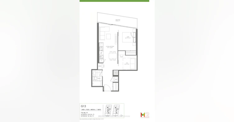 4612-3883 Quartz Road, Mississauga, ON, L5B 0M4 - 2
