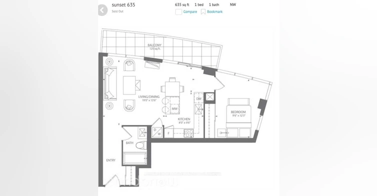 1607-59 Annie Craig Drive, Toronto, ON, M8V 0C4 - 2
