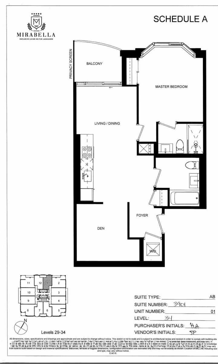 3901-1926 Lakeshore Boulevard W, Toronto, ON, M6S 1A1 - 9
