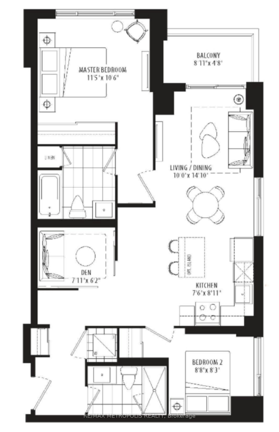 1602-204 Burnhamthorpe Road E, Mississauga, ON, L5A 0B3 - 15