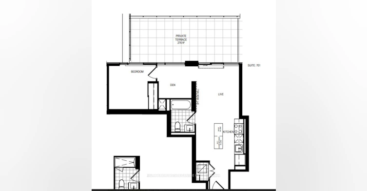 701-1415 Dundas Street S, Oakville, ON, L6H 7V8 - 4