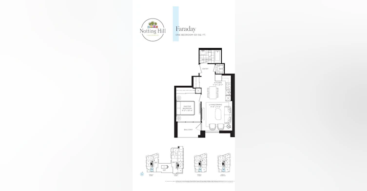 1409-4010 Eglinton Avenue W, Toronto, ON, M9A 0G5 - 2